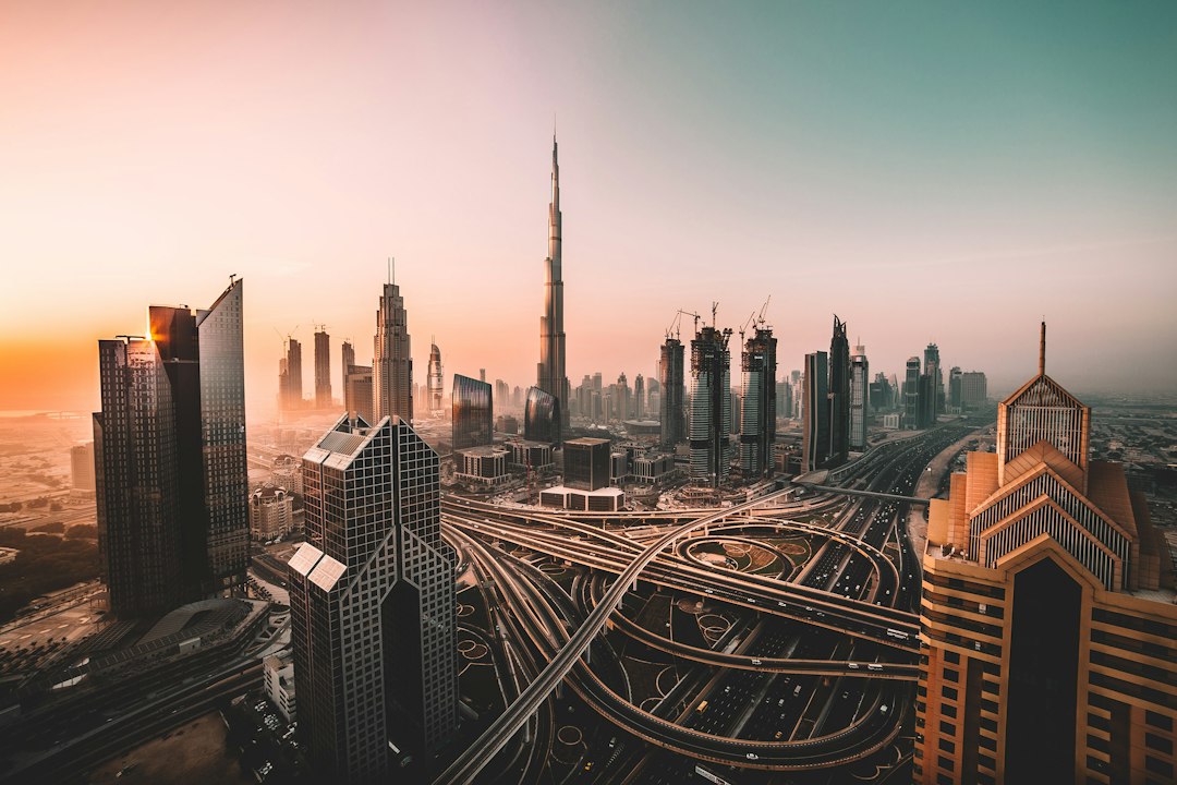 Burj Khalifa and modern luxury real estate in Dubai