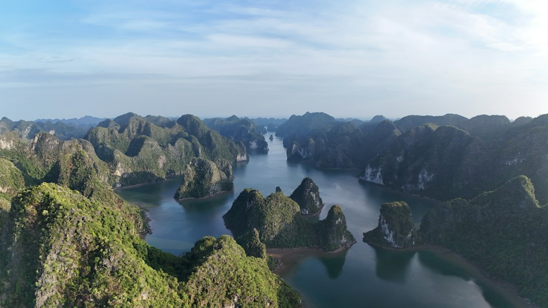 Vietnam iconic landscapes and coastal developments